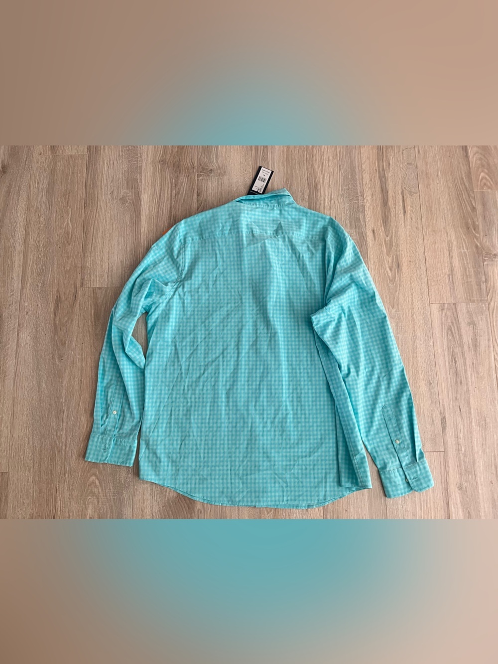NWT Vineyard Vines Men’s Performance Slim Fit Cooper Shirt Medium Turquoise XL - Picture 7 of 7